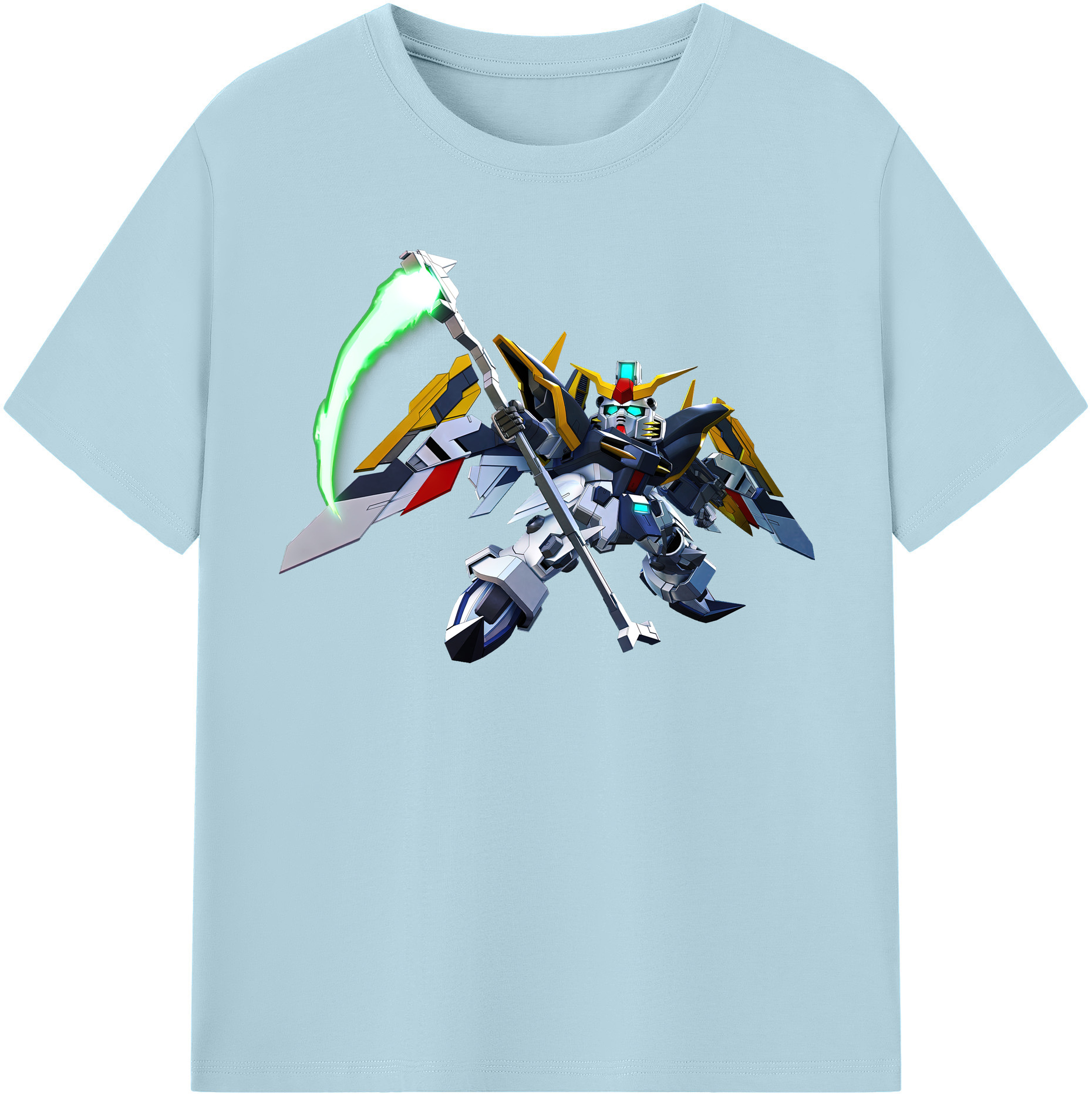 （画像用） 機動戦士ガンダム Mobile Suit Gundam 綿100％半袖Tシャツ（フロントプリント）